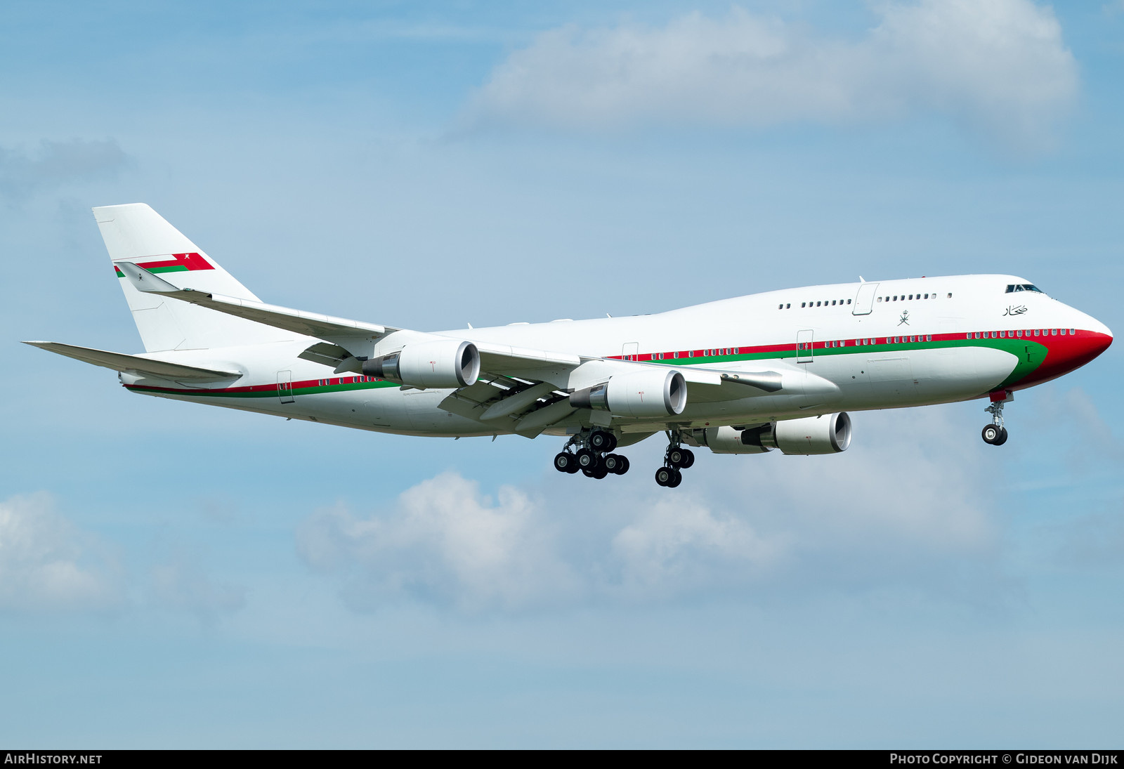 Aircraft Photo of A4O-OMN | Boeing 747-430 | Oman Government | AirHistory.net #799151