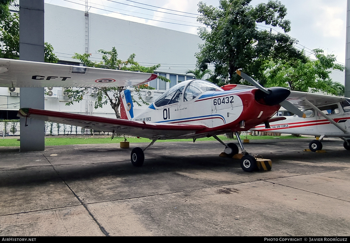 Aircraft Photo of B.F16-01/16 | New Zealand CT-4A Airtrainer | Thailand - Air Force | AirHistory.net #799163