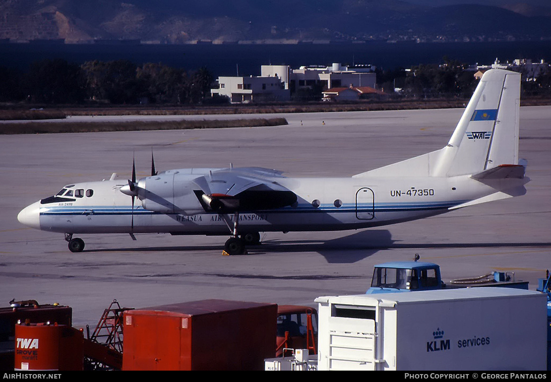Aircraft Photo of UN-47350 | Antonov An-24RV | Weasua Air Transport | AirHistory.net #799168