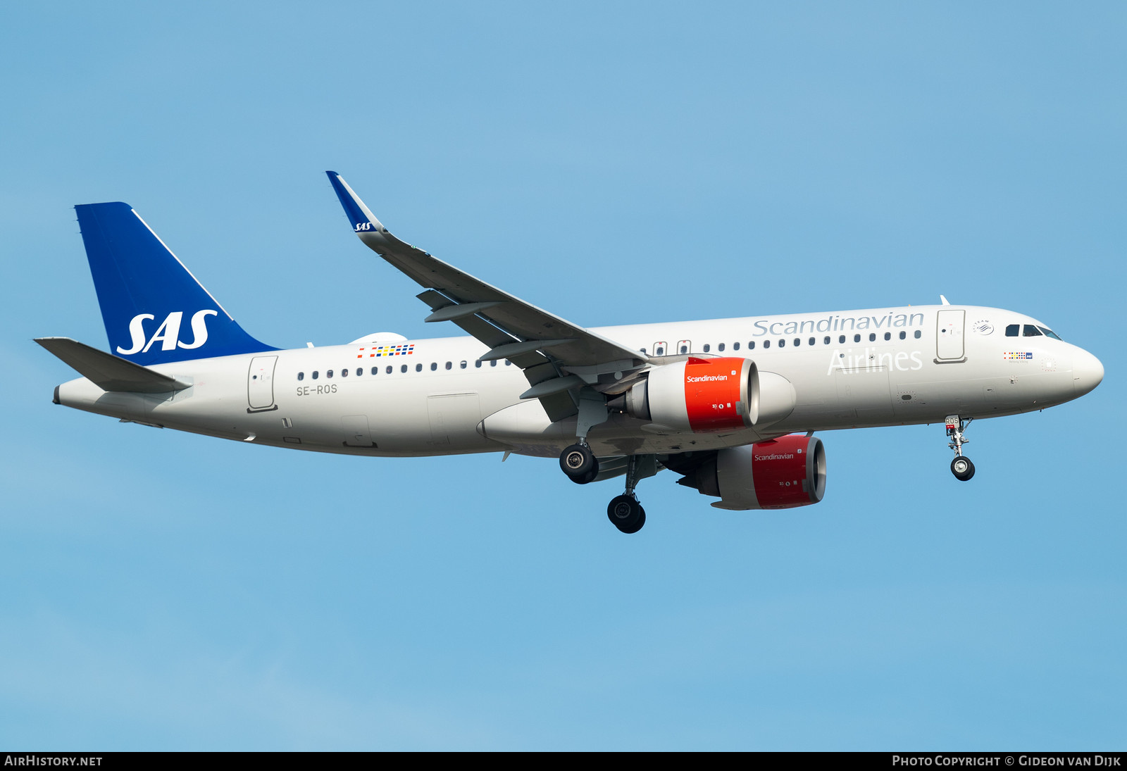 Aircraft Photo of SE-ROS | Airbus A320-251N | Scandinavian Airlines - SAS | AirHistory.net #799179