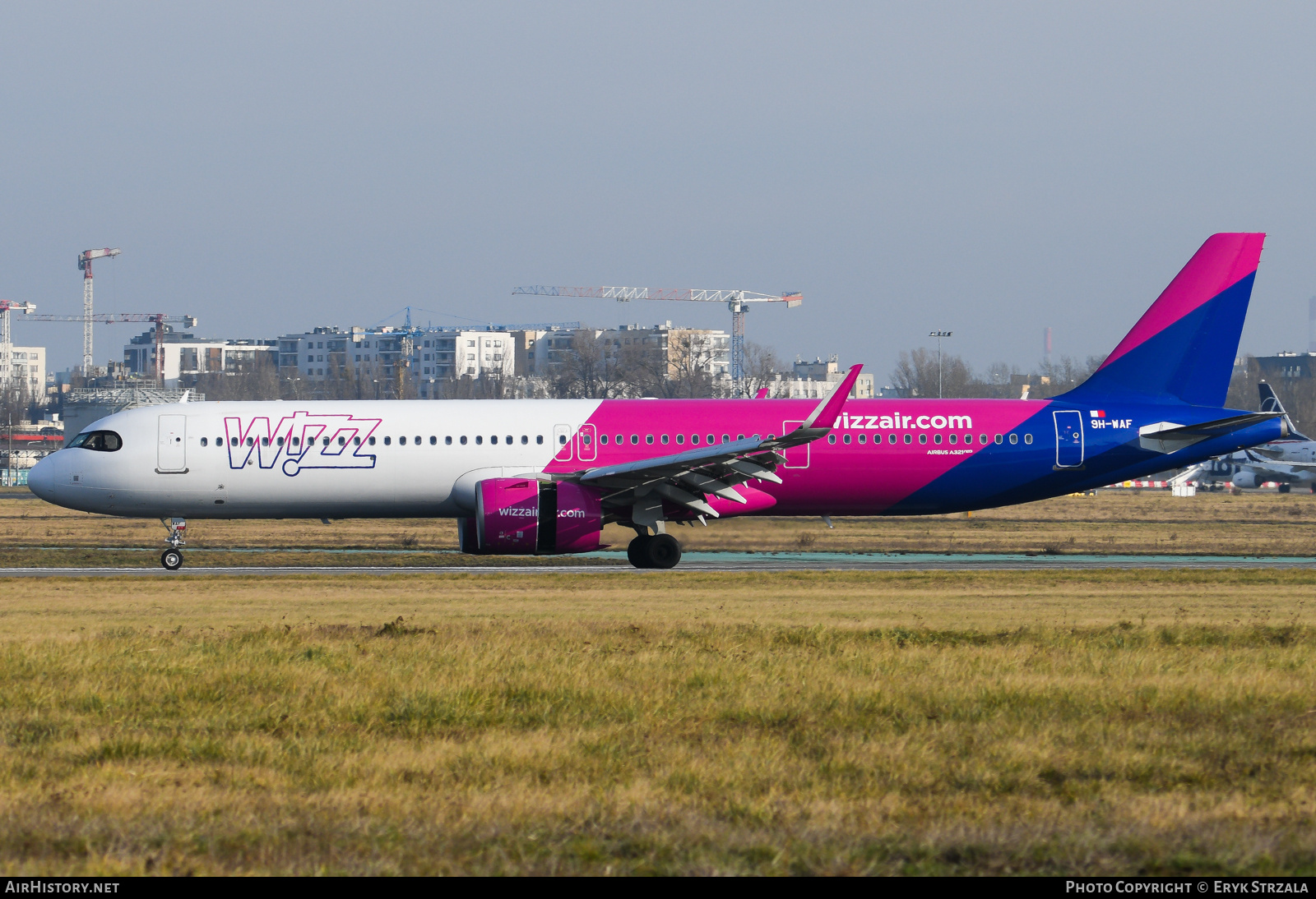 Aircraft Photo of 9H-WAF | Airbus A321-271NX | Wizz Air | AirHistory.net #799201