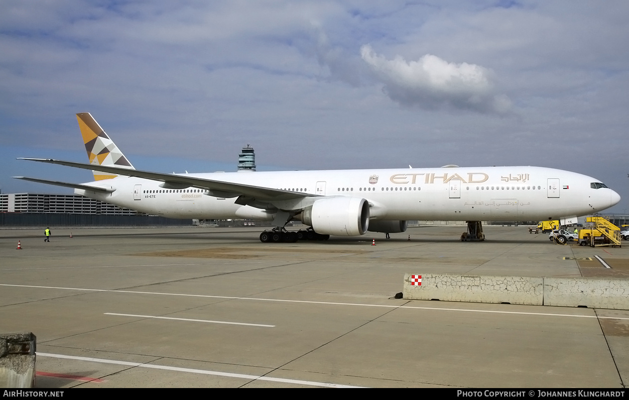 Aircraft Photo of A6-ETE | Boeing 777-3FX/ER | Etihad Airways | AirHistory.net #799215