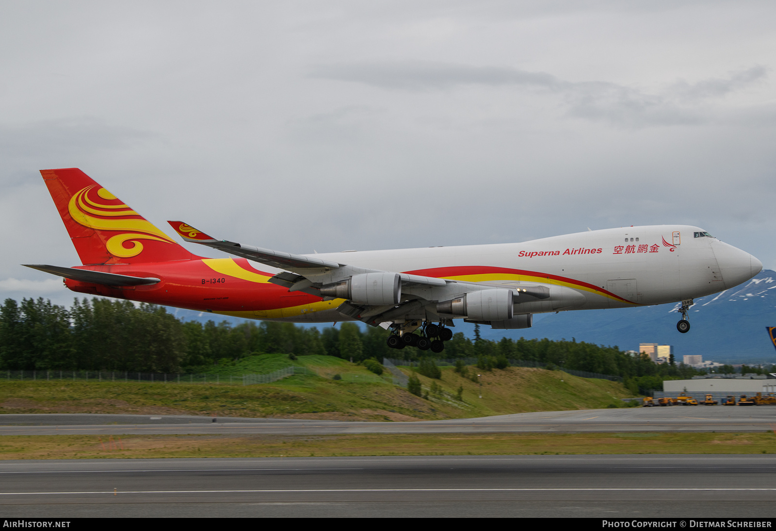Aircraft Photo of B-1340 | Boeing 747-4HAF/ER/SCD | Suparna Airlines | AirHistory.net #799224