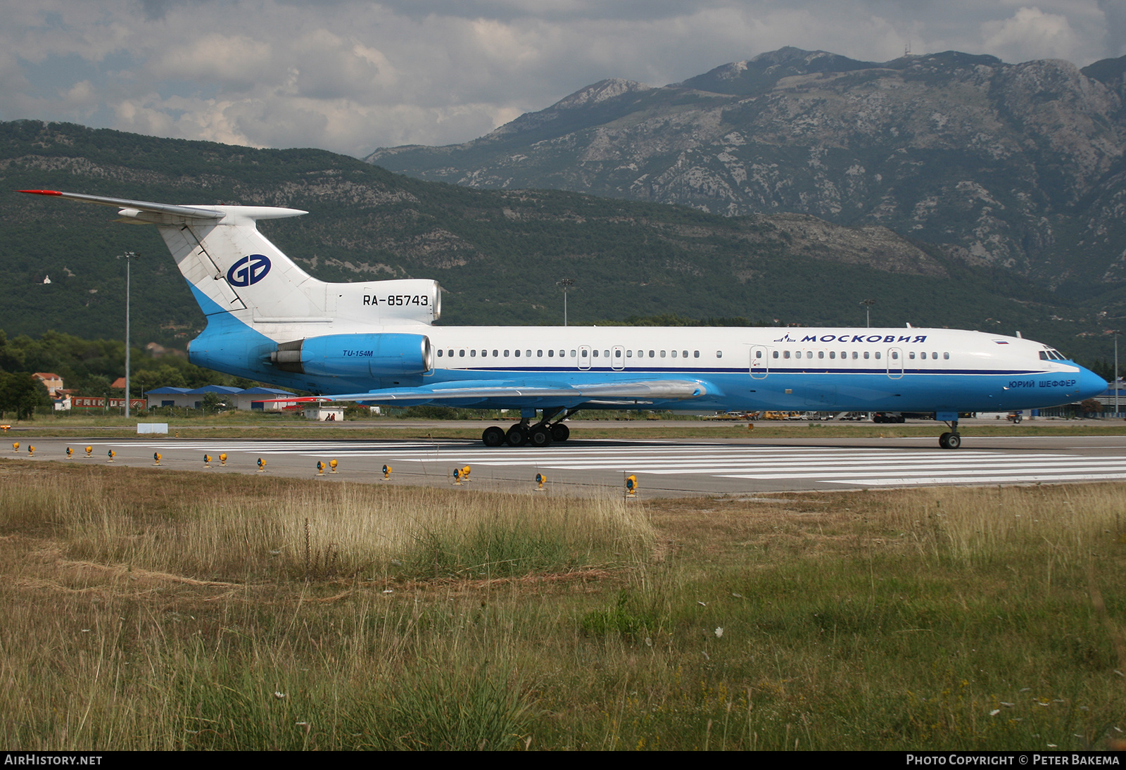 Aircraft Photo of RA-85743 | Tupolev Tu-154M | Moskovia Airlines | AirHistory.net #799227
