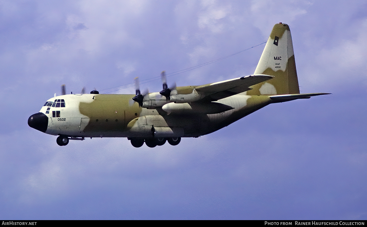 Aircraft Photo of 64-0502 / 40502 | Lockheed C-130E Hercules (L-382) | USA - Air Force | AirHistory.net #799241