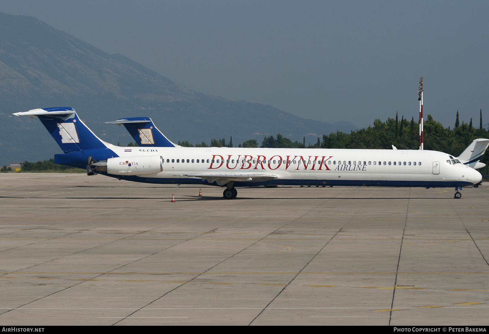 Aircraft Photo of 9A-CDA | McDonnell Douglas MD-83 (DC-9-83) | Dubrovnik Airline | AirHistory.net #799243
