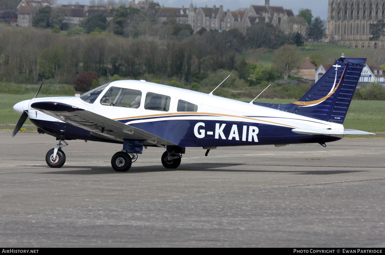 Aircraft Photo of G-KAIR | Piper PA-28-181 Archer II | Invicta Aero Club | AirHistory.net #799244
