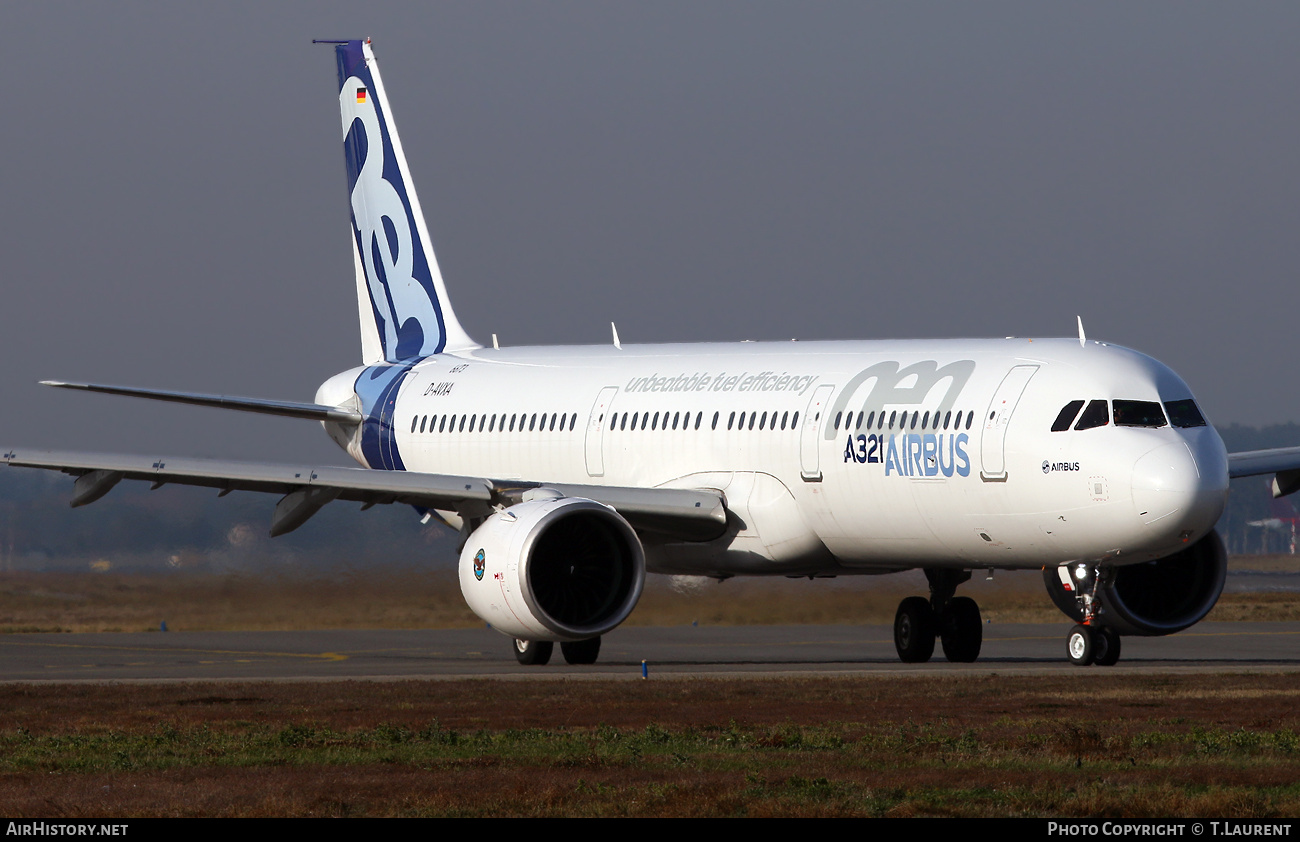 Aircraft Photo of D-AVXA | Airbus A321-271N | Airbus | AirHistory.net #799249