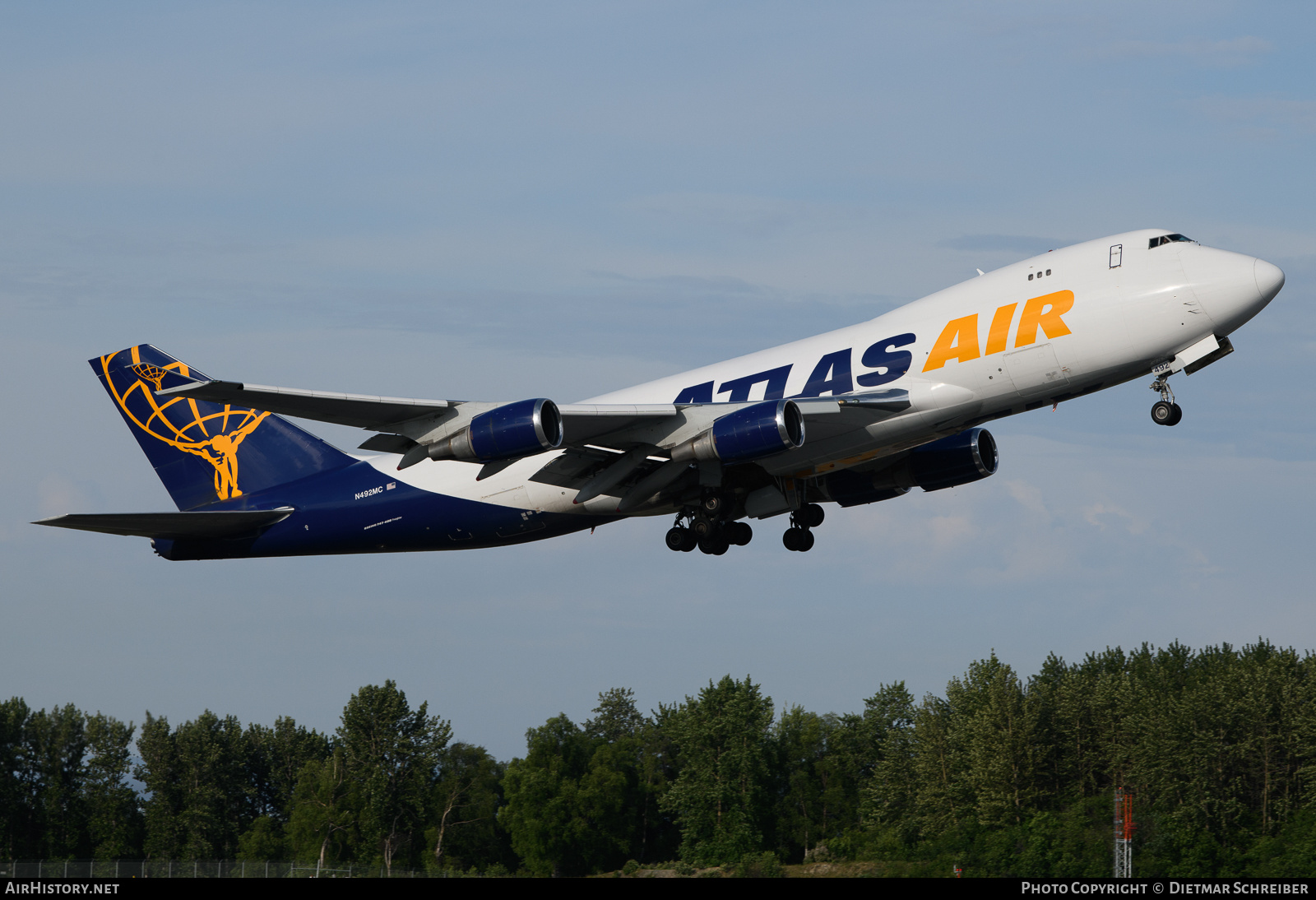 Aircraft Photo of N492MC | Boeing 747-47UF/SCD | Atlas Air | AirHistory.net #799252