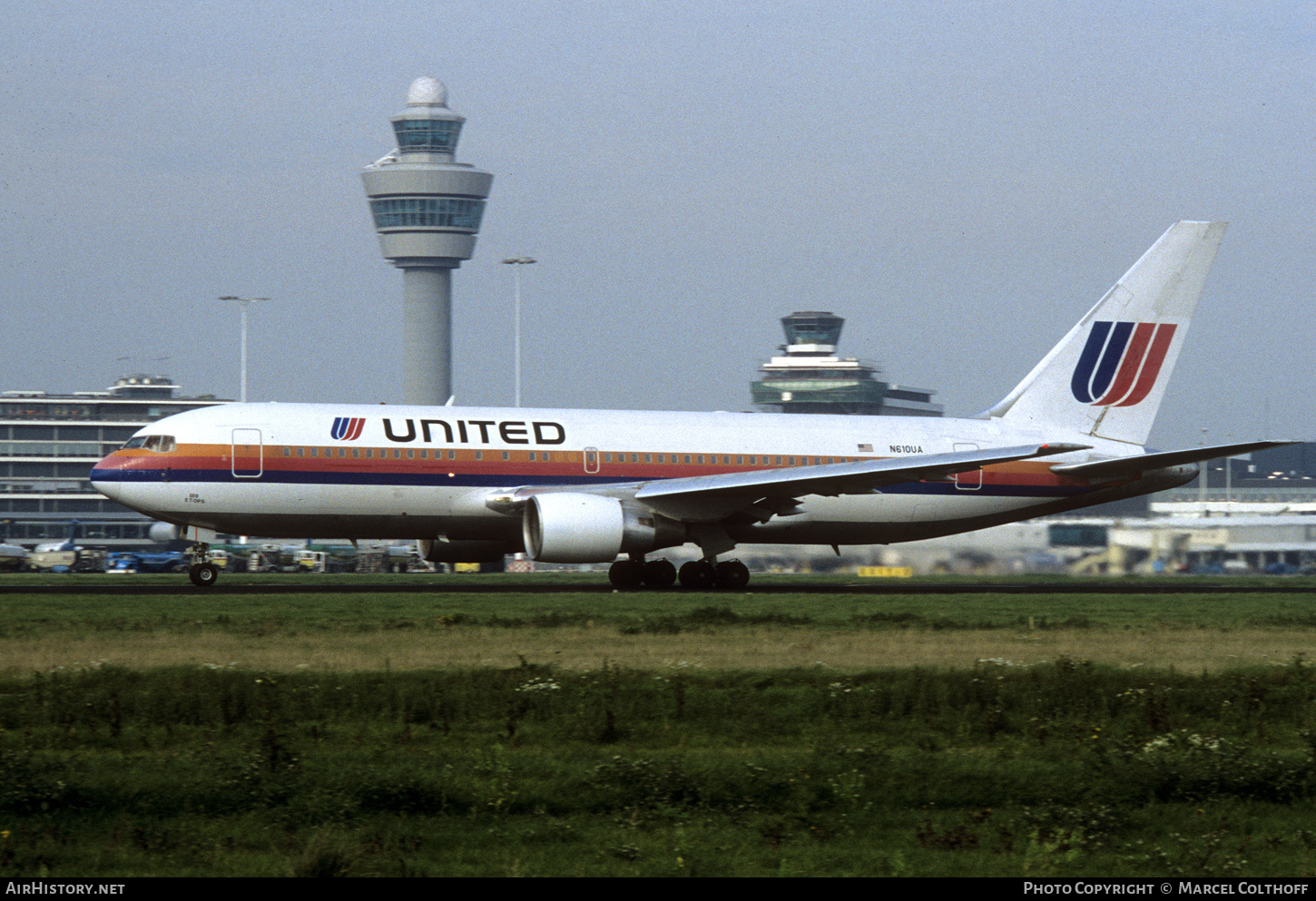 Aircraft Photo of N610UA | Boeing 767-222 | United Airlines | AirHistory.net #799259
