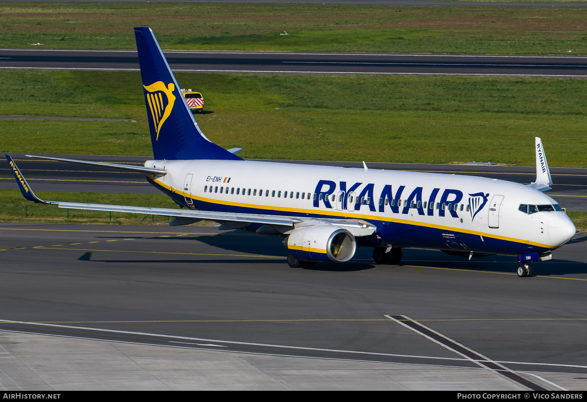 Aircraft Photo of EI-ENH | Boeing 737-8AS | Ryanair | AirHistory.net #799260