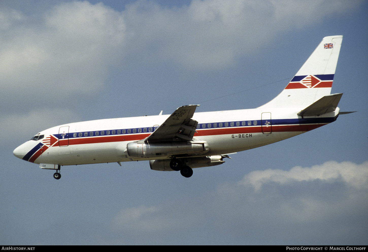 Aircraft Photo of G-BECH | Boeing 737-204/Adv | GB Leisure | AirHistory.net #799268