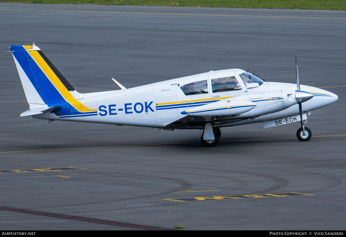 Aircraft Photo of SE-EOK | Piper PA-30-160 Twin Comanche | AirHistory.net #799274