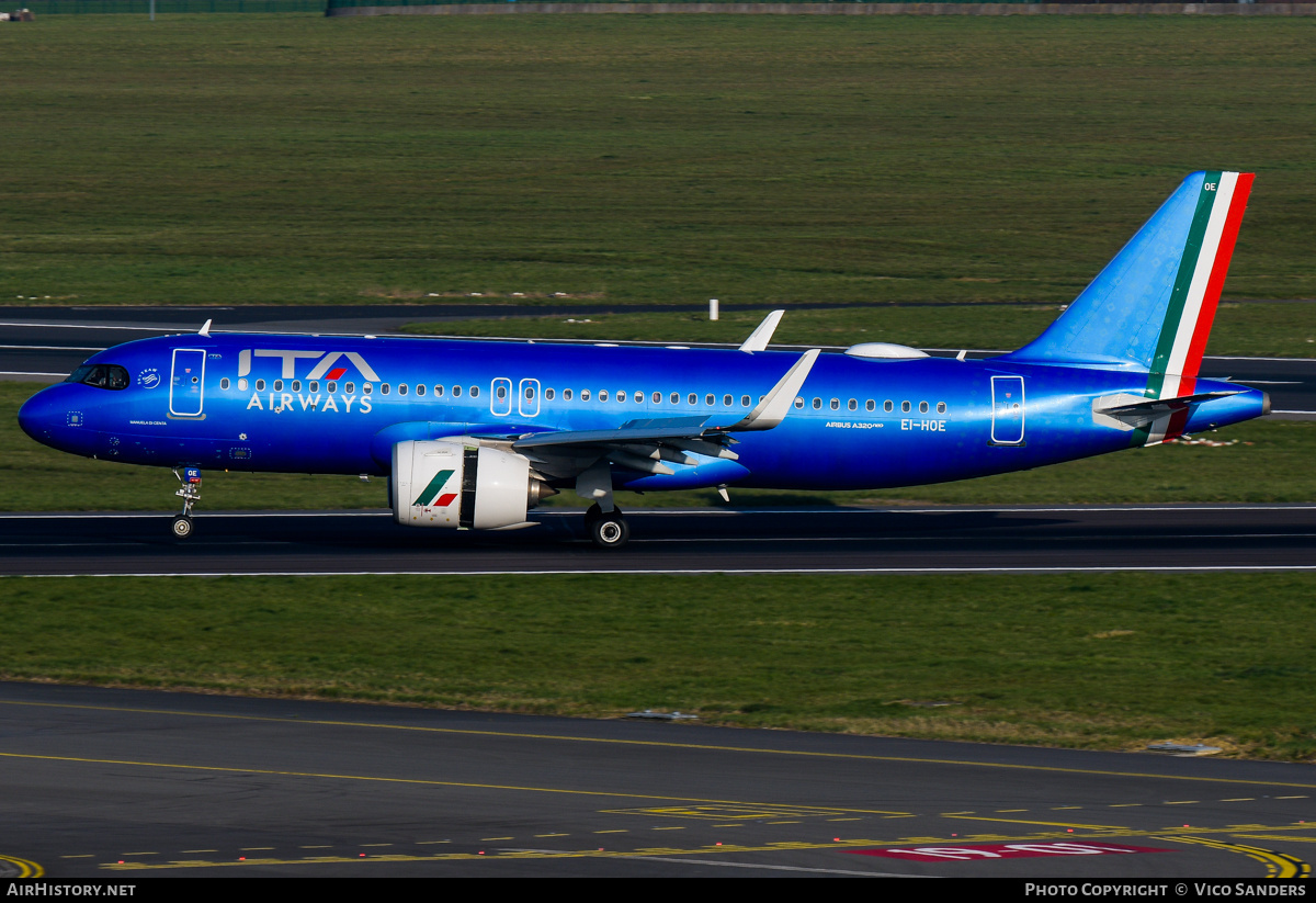 Aircraft Photo of EI-HOE | Airbus A320-271N | ITA Airways | AirHistory.net #799310