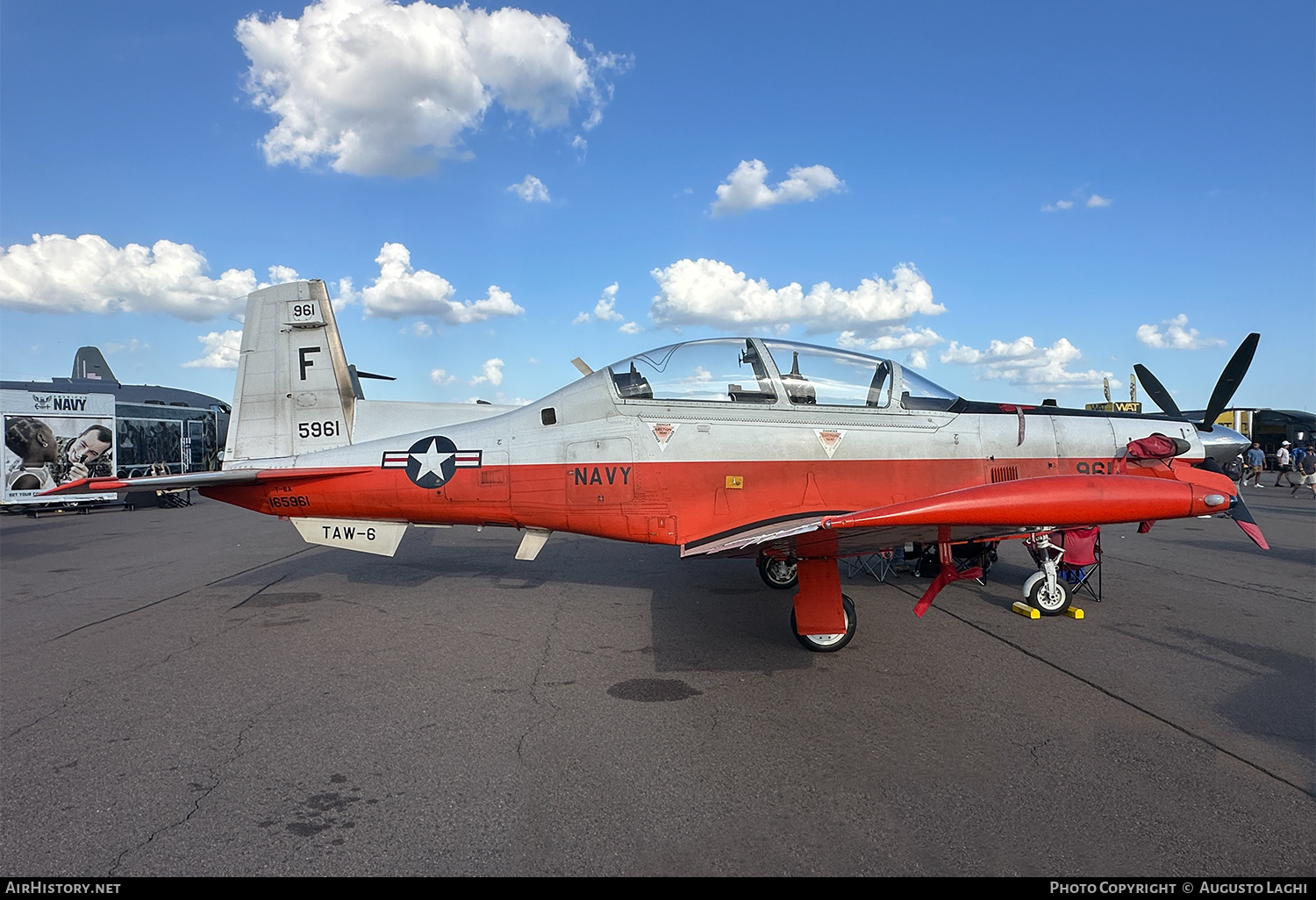 Aircraft Photo of 165961 | Raytheon T-6A Texan II | USA - Navy | AirHistory.net #799321