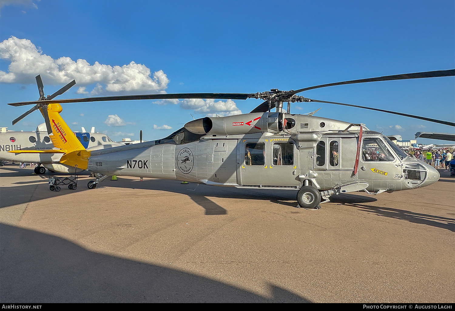 Aircraft Photo of N70K | Sikorsky UH-60A Black Hawk (S-70A) | Florida State Guard | AirHistory.net #799334