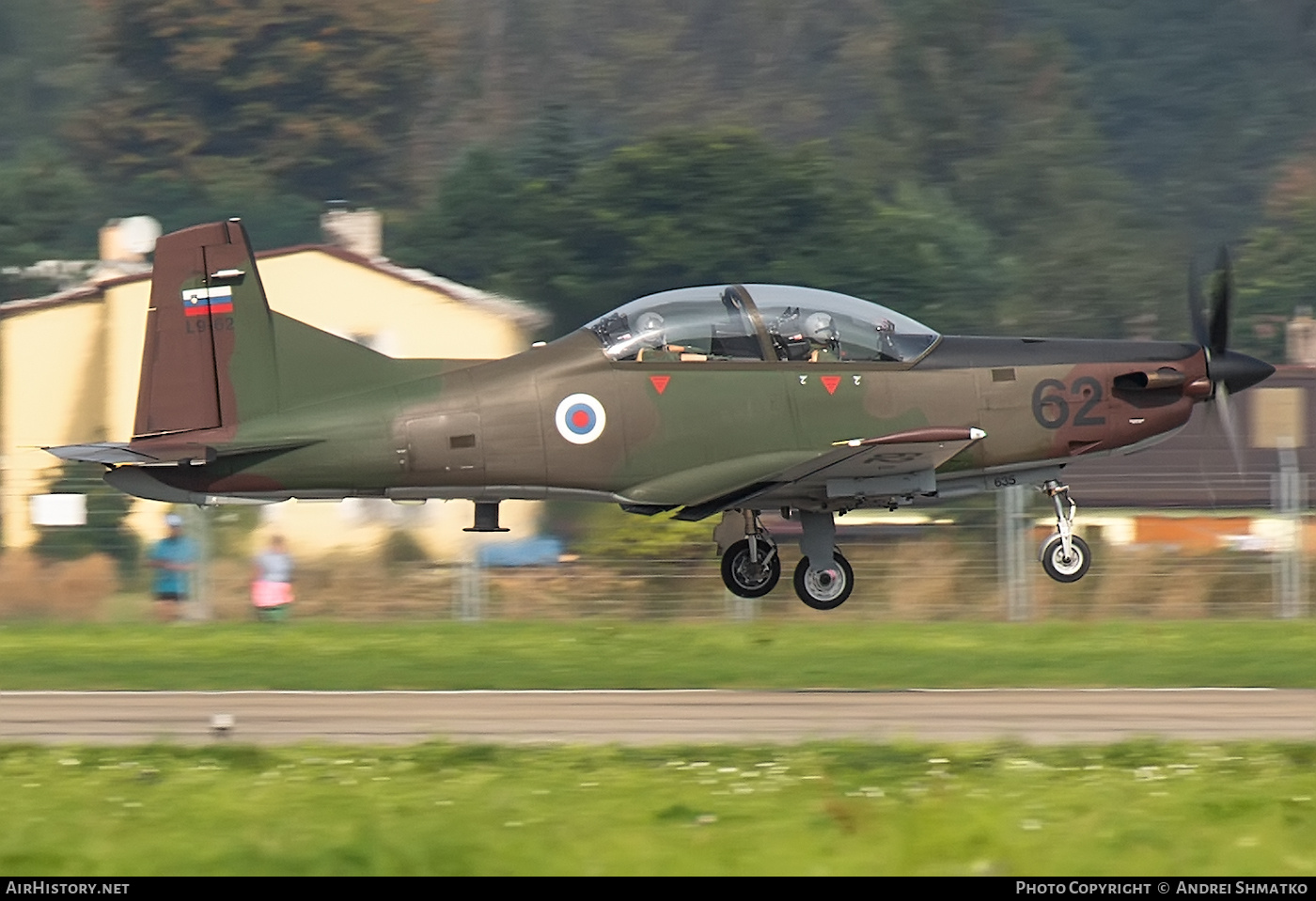 Aircraft Photo of L9-62 | Pilatus PC-9M Hudournik | Slovenia - Air Force | AirHistory.net #799337