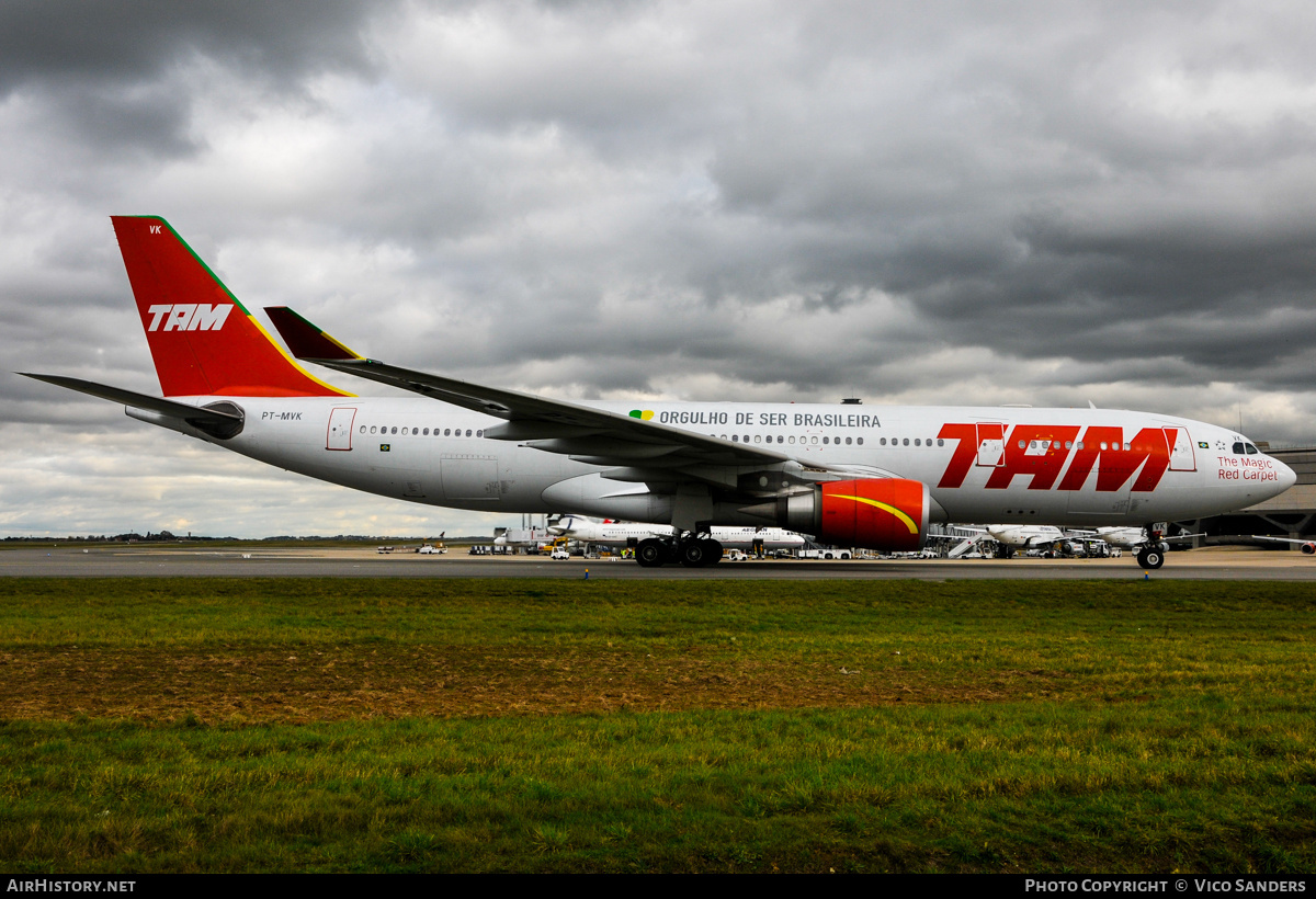 Aircraft Photo of PT-MVK | Airbus A330-203 | TAM Linhas Aéreas | AirHistory.net #799354