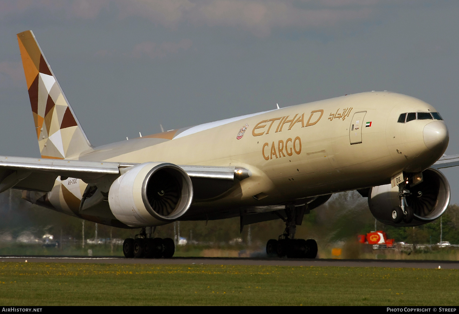 Aircraft Photo of A6-DDE | Boeing 777-FFX | Etihad Airways Cargo | AirHistory.net #799375