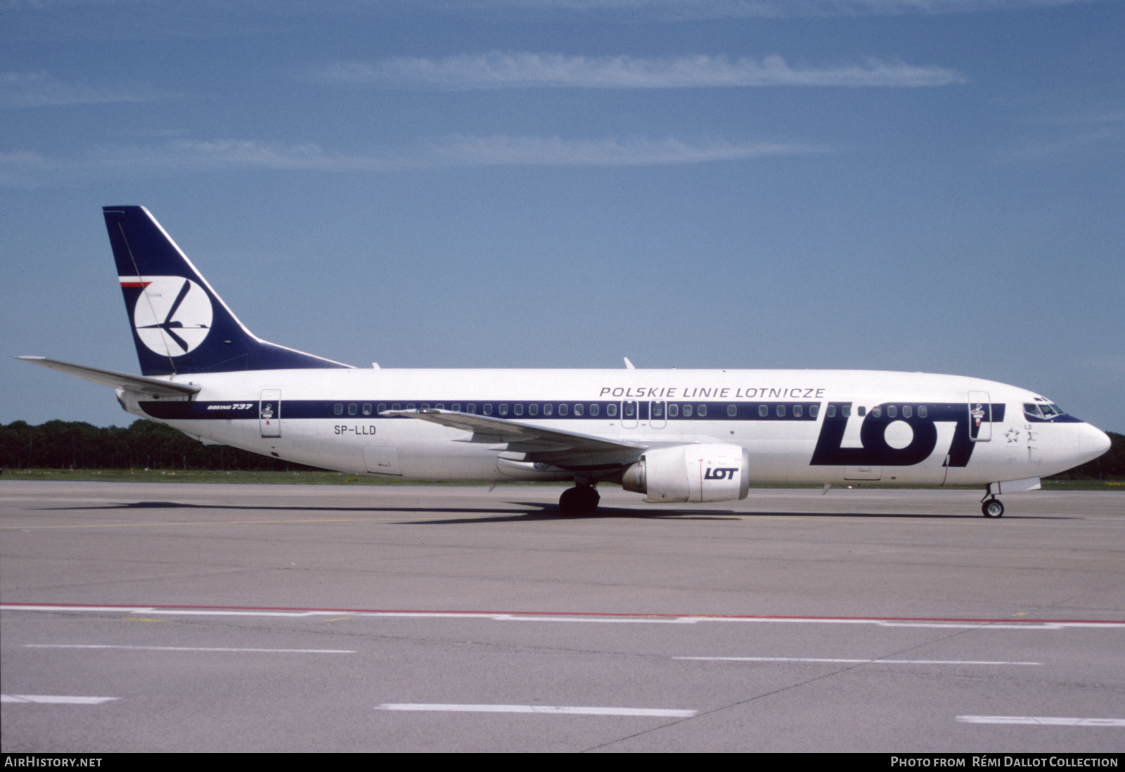 Aircraft Photo of SP-LLD | Boeing 737-45D | LOT Polish Airlines - Polskie Linie Lotnicze | AirHistory.net #799379