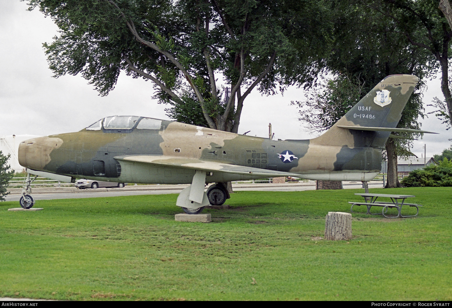 Aircraft Photo of 0-19486 / 51-9486 | Republic F-84F Thunderstreak | USA - Air Force | AirHistory.net #799391
