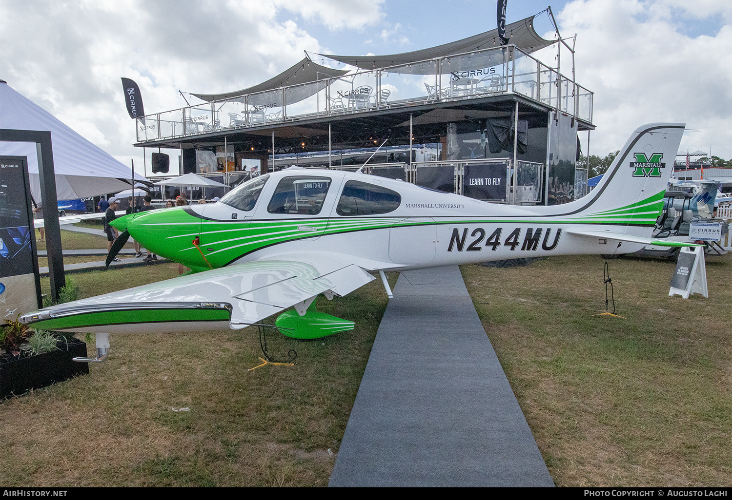 Aircraft Photo of N244MU | Cirrus SR-20 G6 | Marshall University | AirHistory.net #799415