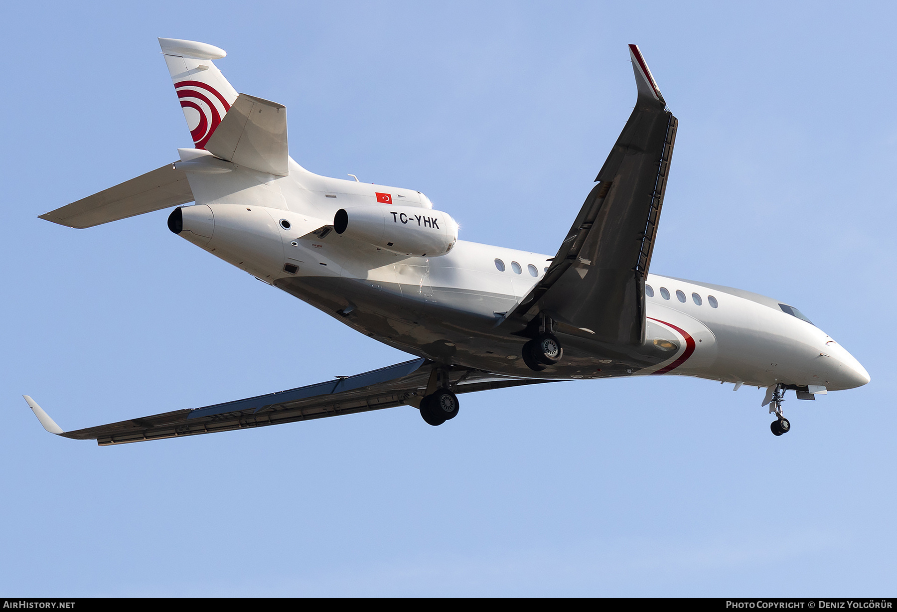 Aircraft Photo of TC-YHK | Dassault Falcon 7X | Hayat Havacilik | AirHistory.net #799422