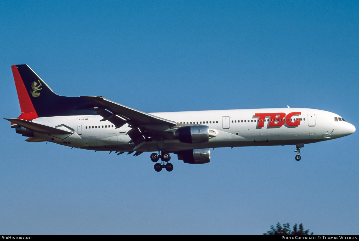 Aircraft Photo of EI-TBG | Lockheed L-1011-385-1 TriStar 1 | TBG - Thorne Brown Group | AirHistory.net #799428