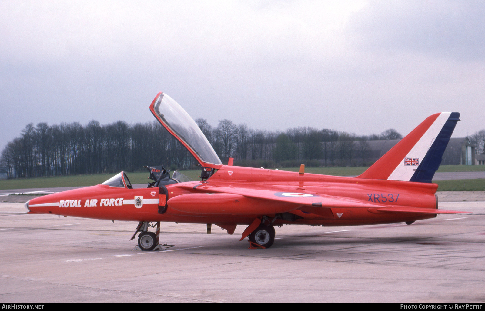Aircraft Photo of XR537 | Folland Fo.144 Gnat T.1 | UK - Air Force | AirHistory.net #799432