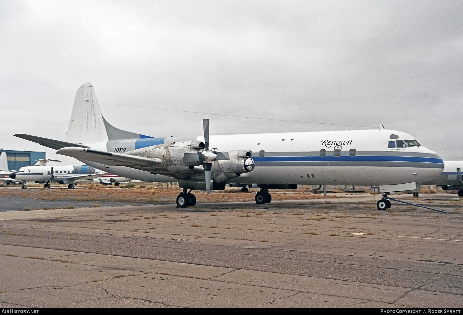 Aircraft Photo of N351Q | Lockheed L-188A Electra | Renown Aviation | AirHistory.net #799435
