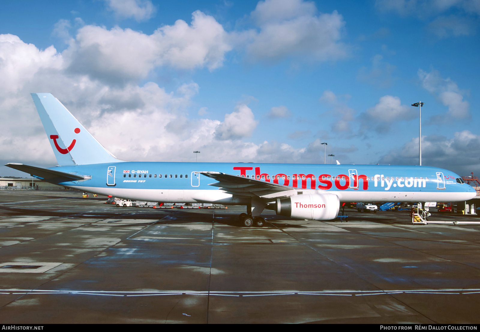 Aircraft Photo of G-BYAH | Boeing 757-204 | Thomsonfly | AirHistory.net #799442
