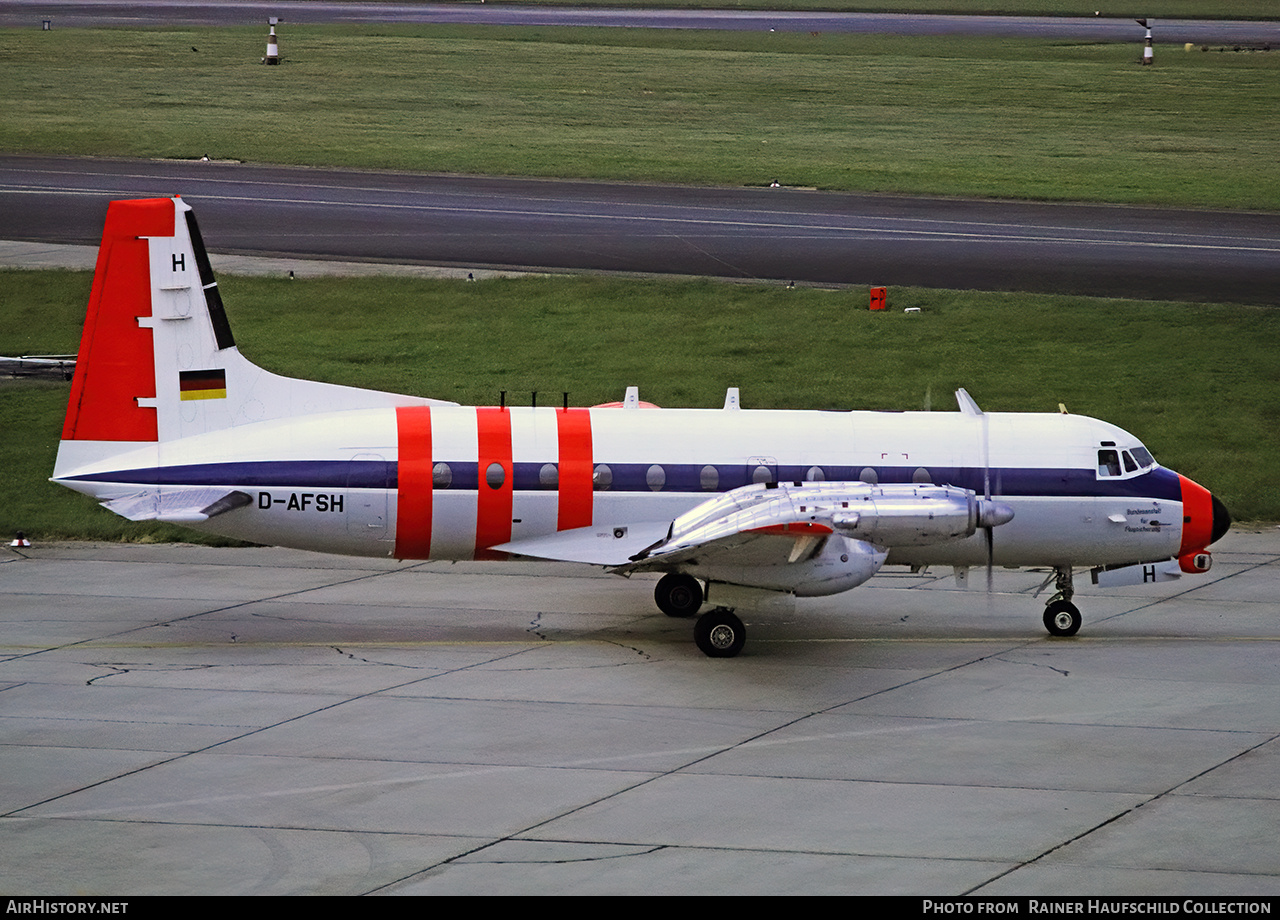 Aircraft Photo of D-AFSH | Hawker Siddeley HS-748 Srs2/244 | BFS - Bundesanstalt für Flugsicherung | AirHistory.net #799444