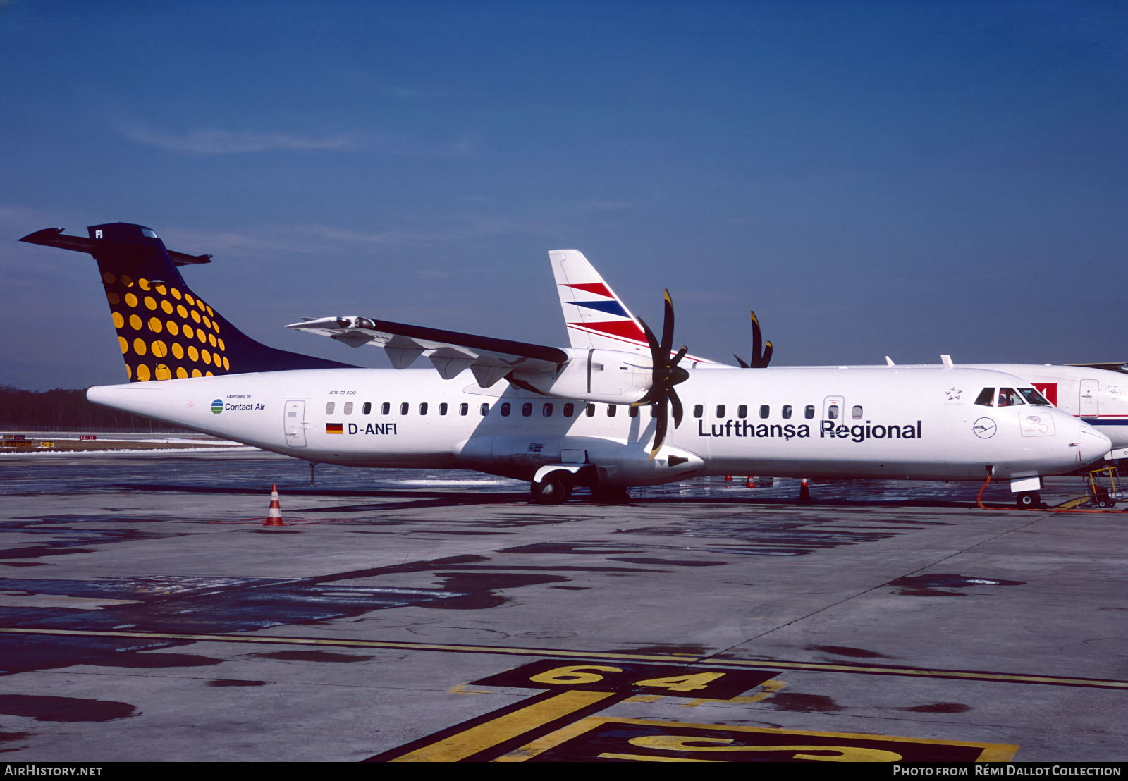 Aircraft Photo of D-ANFI | ATR ATR-72-500 (ATR-72-212A) | Lufthansa Regional | AirHistory.net #799446