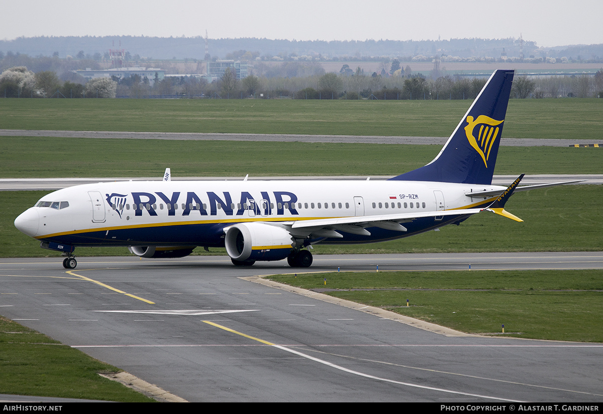Aircraft Photo of SP-RZM | Boeing 737-8200 Max 200 | Ryanair | AirHistory.net #799462