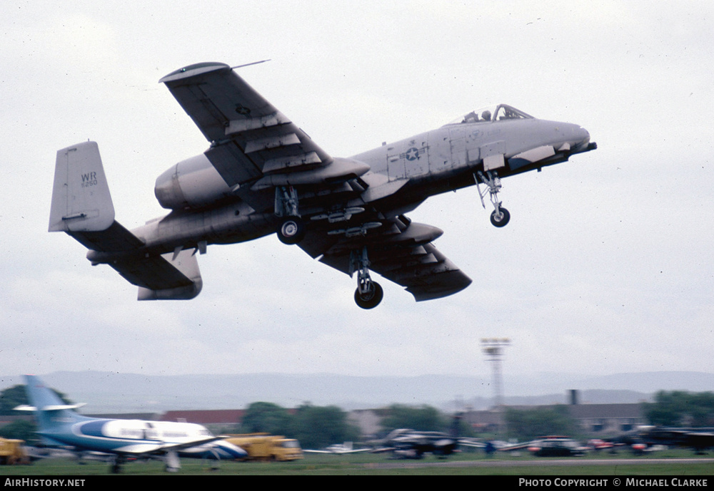 Aircraft Photo of 77-0250 / AF77250 | Fairchild A-10A Thunderbolt II | USA - Air Force | AirHistory.net #799465