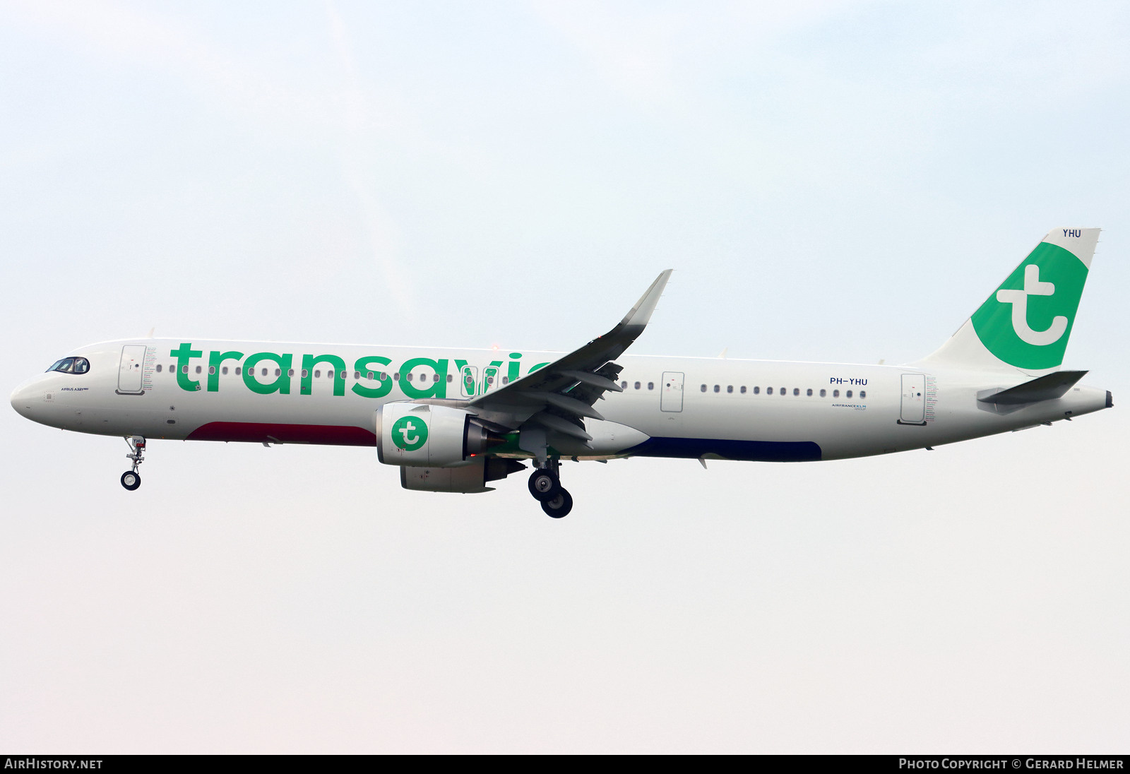 Aircraft Photo of PH-YHU | Airbus A321-251NX | Transavia | AirHistory.net #799471