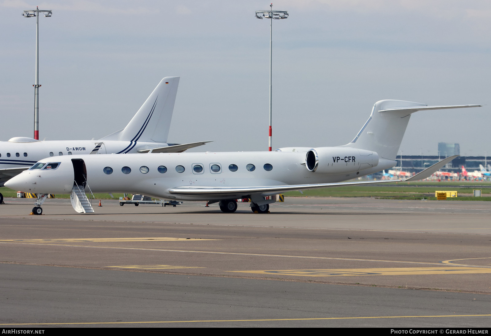 Aircraft Photo of VP-CFR | Gulfstream Aerospace G700 | AirHistory.net #799477