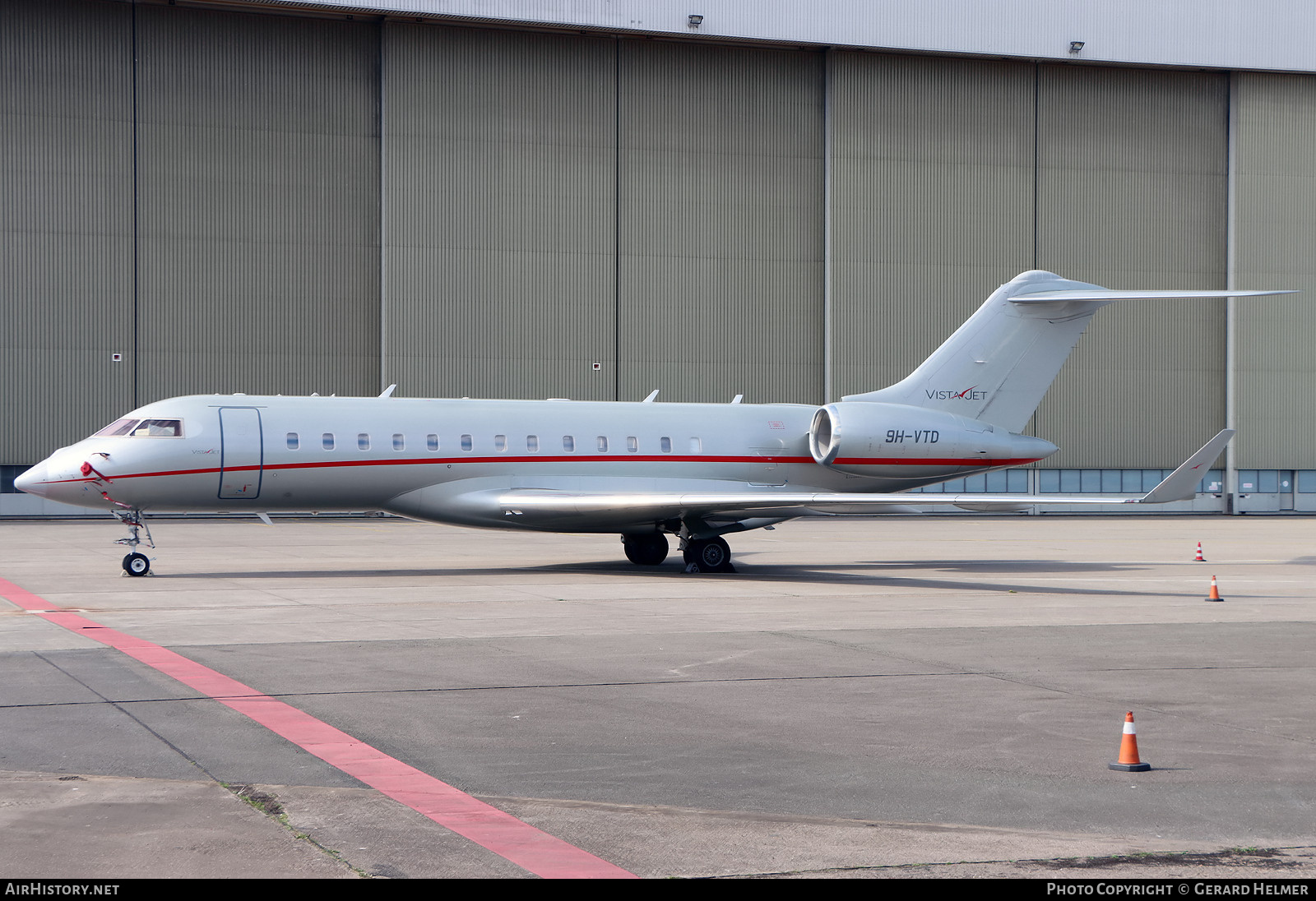 Aircraft Photo of 9H-VTD | Bombardier Global 6000 (BD-700-1A10) | VistaJet | AirHistory.net #799479