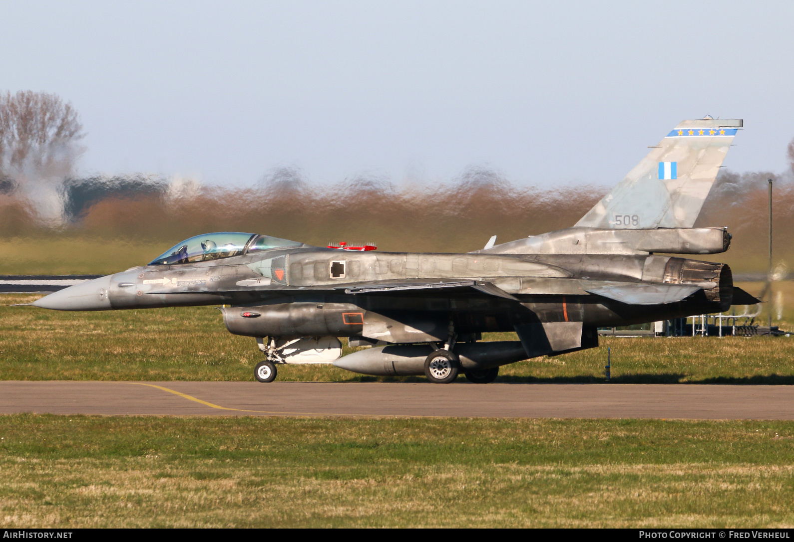 Aircraft Photo of 508 | Lockheed Martin F-16CJ Fighting Falcon | Greece - Air Force | AirHistory.net #799502