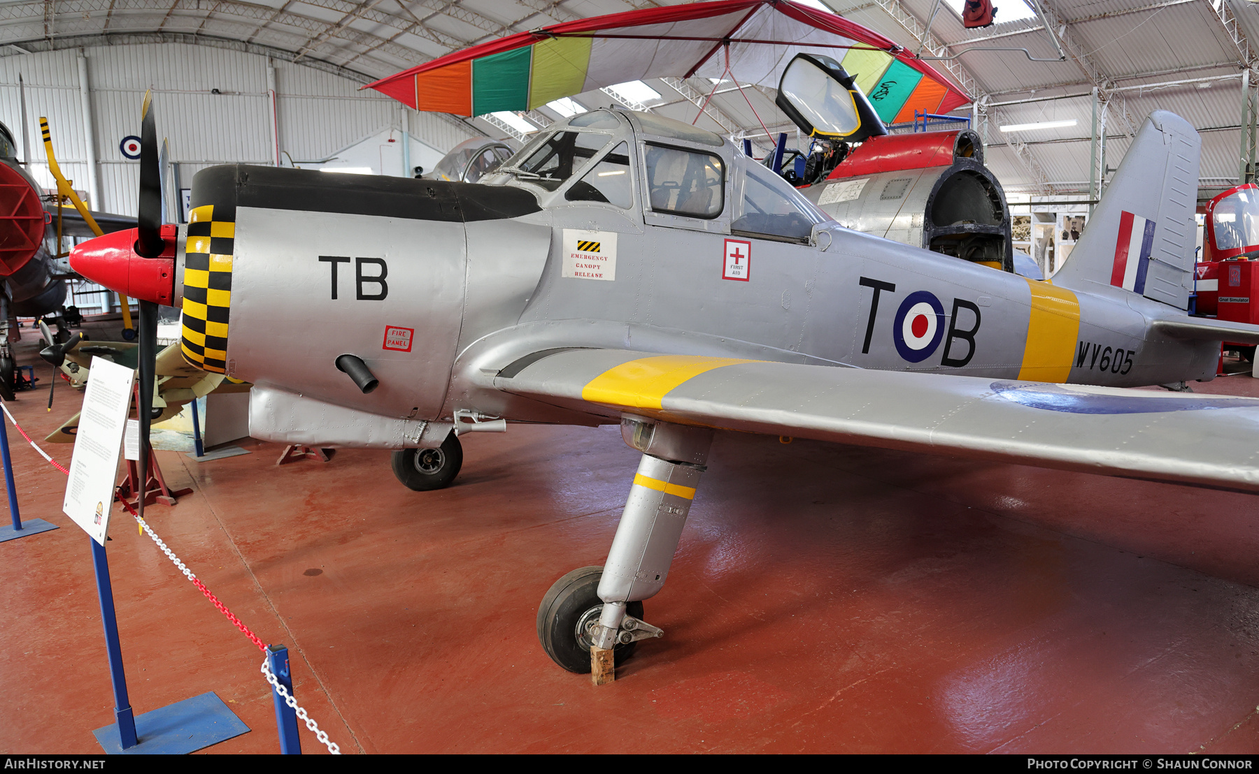 Aircraft Photo of WV605 | Percival P.56 Provost T51 | UK - Air Force | AirHistory.net #799506