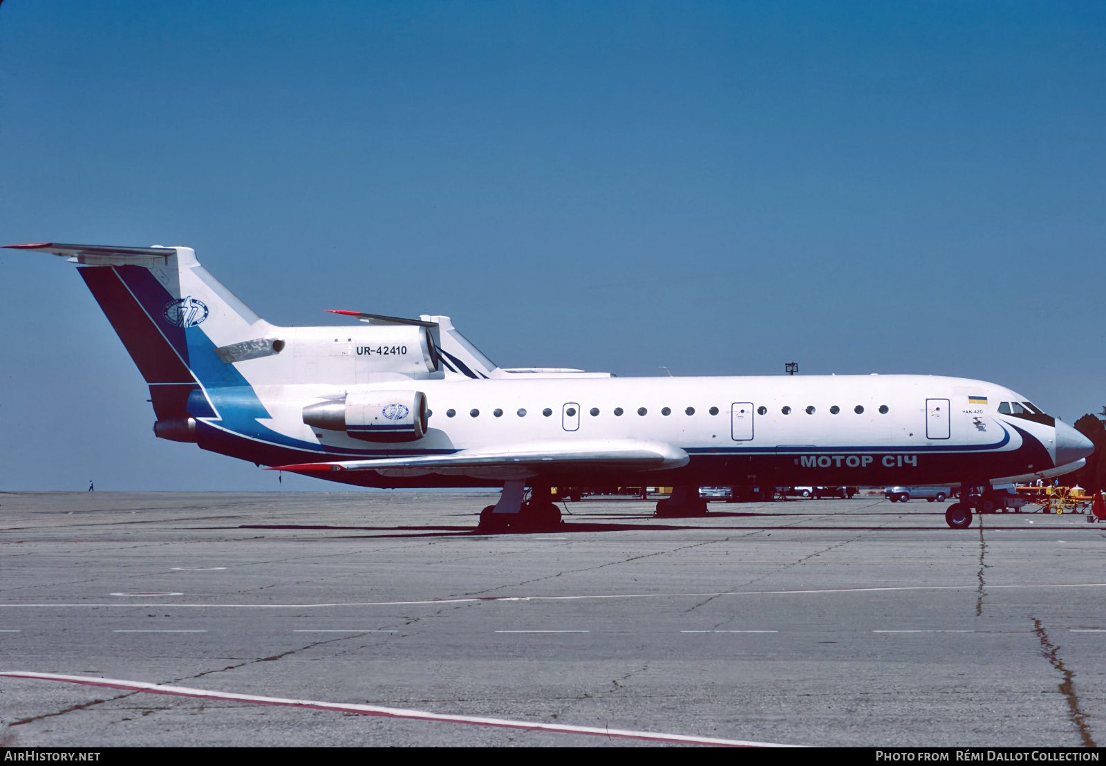 Aircraft Photo of UR-42410 | Yakovlev Yak-42D | Motor Sich | AirHistory.net #799513