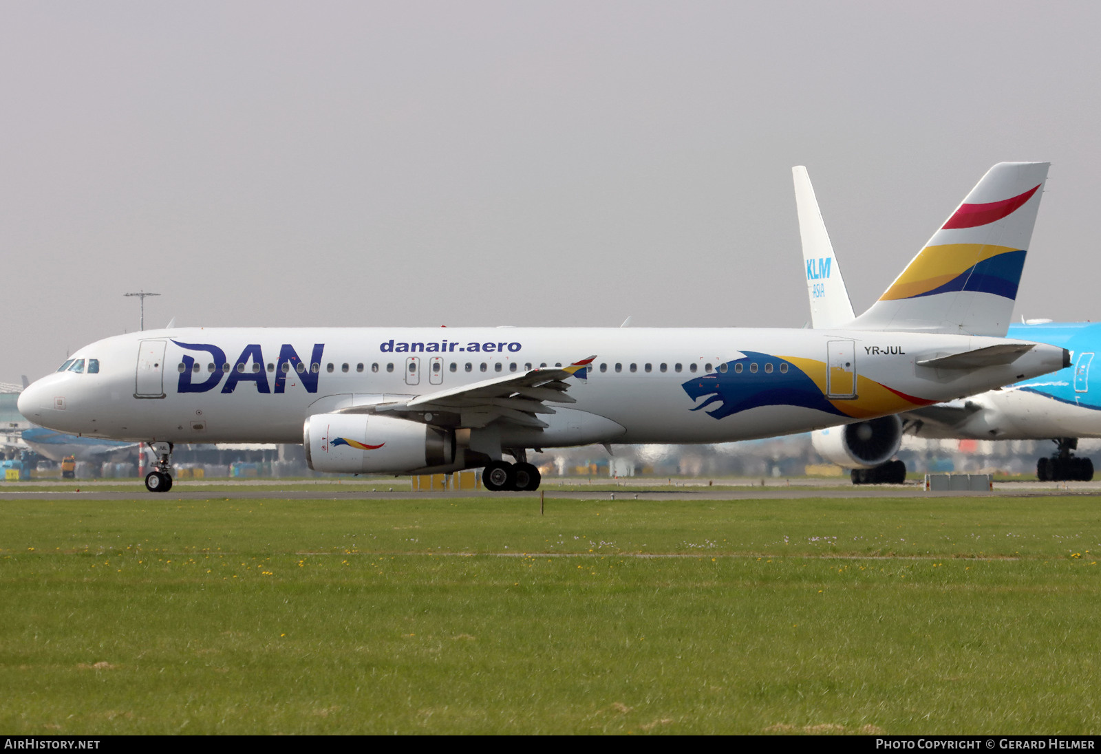 Aircraft Photo of YR-JUL | Airbus A320-232 | Dan Air | AirHistory.net #799520