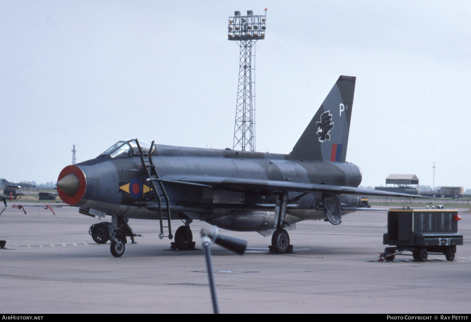 Aircraft Photo of XP737 | English Electric Lightning F3 | UK - Air Force | AirHistory.net #799552