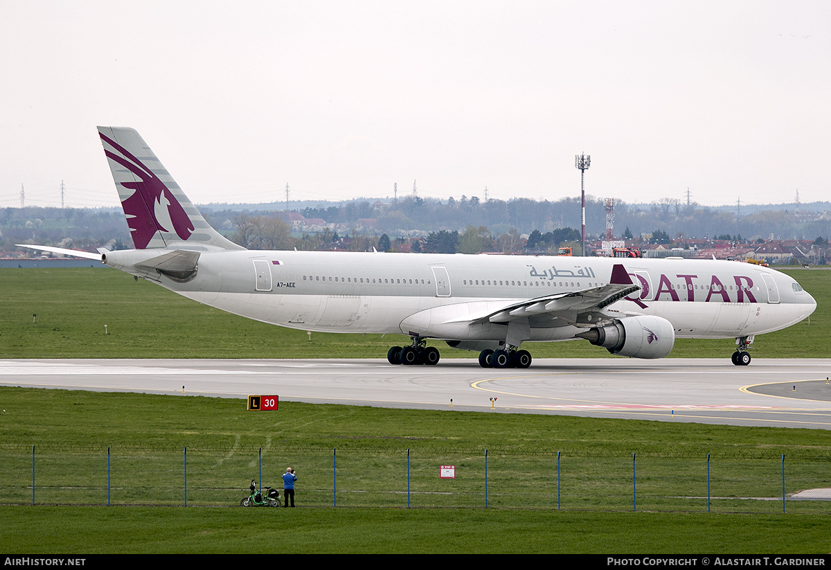 Aircraft Photo of A7-AEE | Airbus A330-302 | Qatar Airways | AirHistory.net #799561