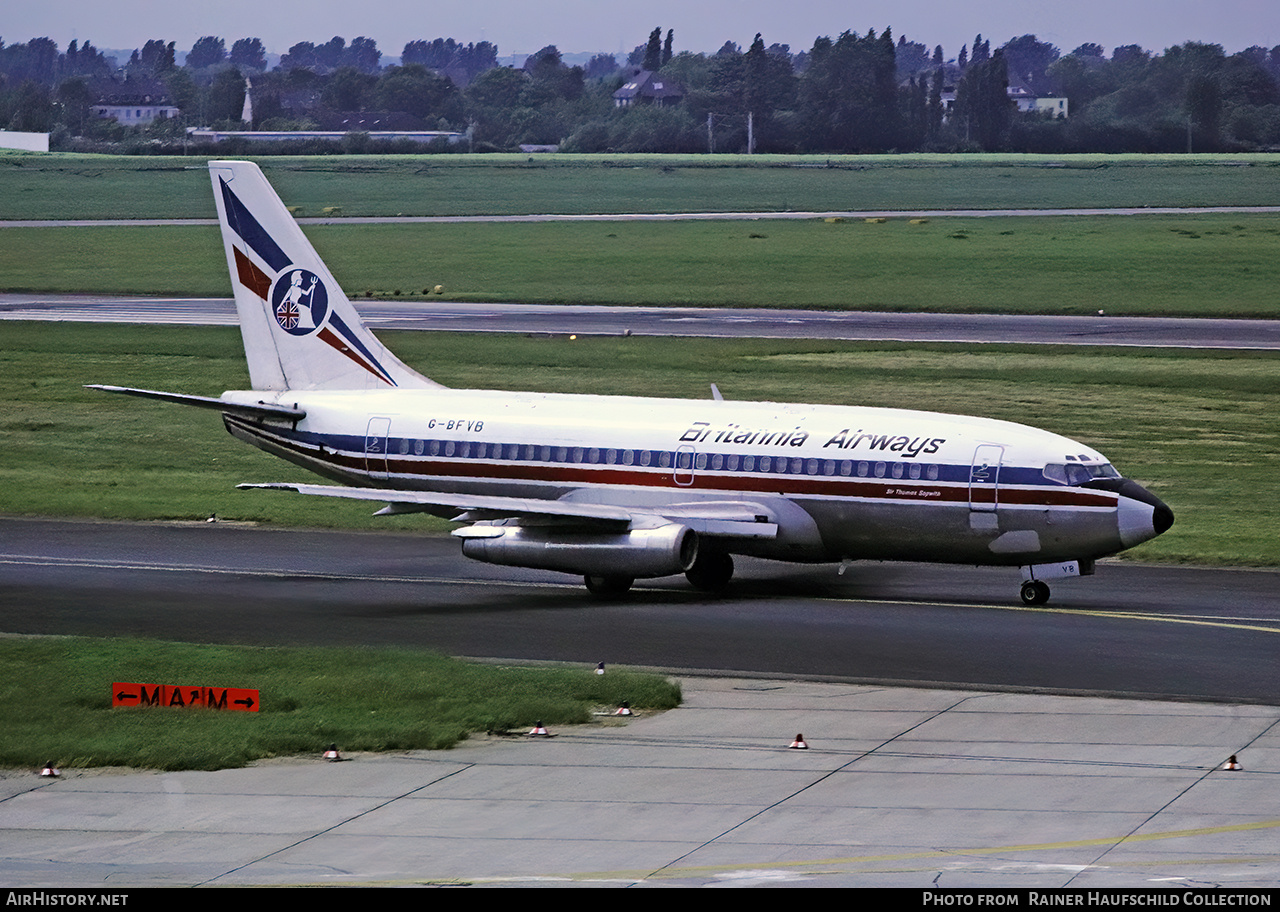 Aircraft Photo of G-BFVB | Boeing 737-204 | Britannia Airways | AirHistory.net #799602