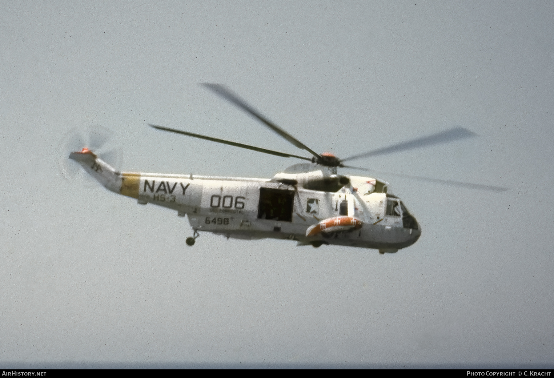Aircraft Photo of 156498 / 6498 | Sikorsky SH-3D Sea King (S-61B) | USA - Navy | AirHistory.net #799617