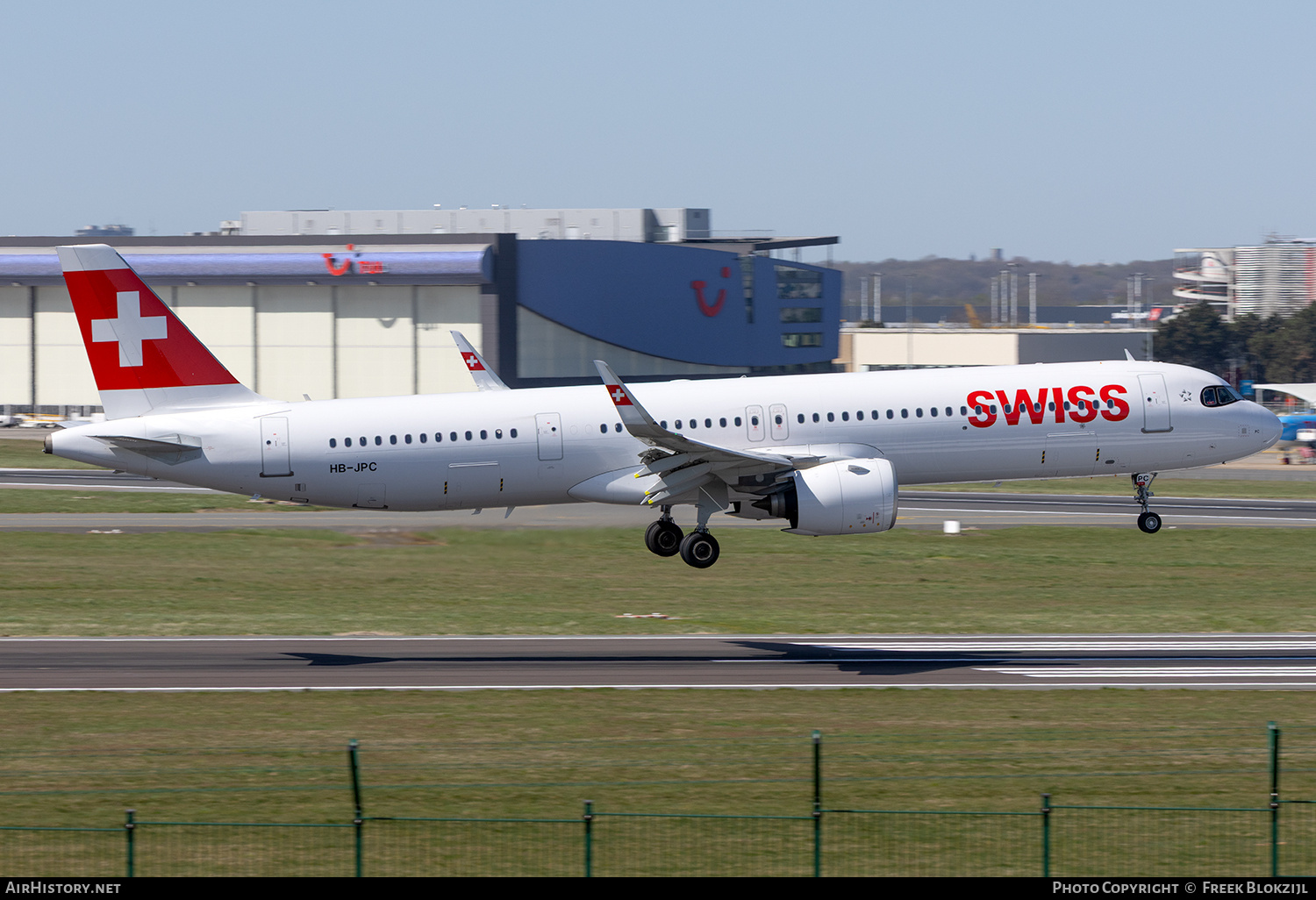 Aircraft Photo of HB-JPC | Airbus A321-271NX | Swiss International Air Lines | AirHistory.net #799632