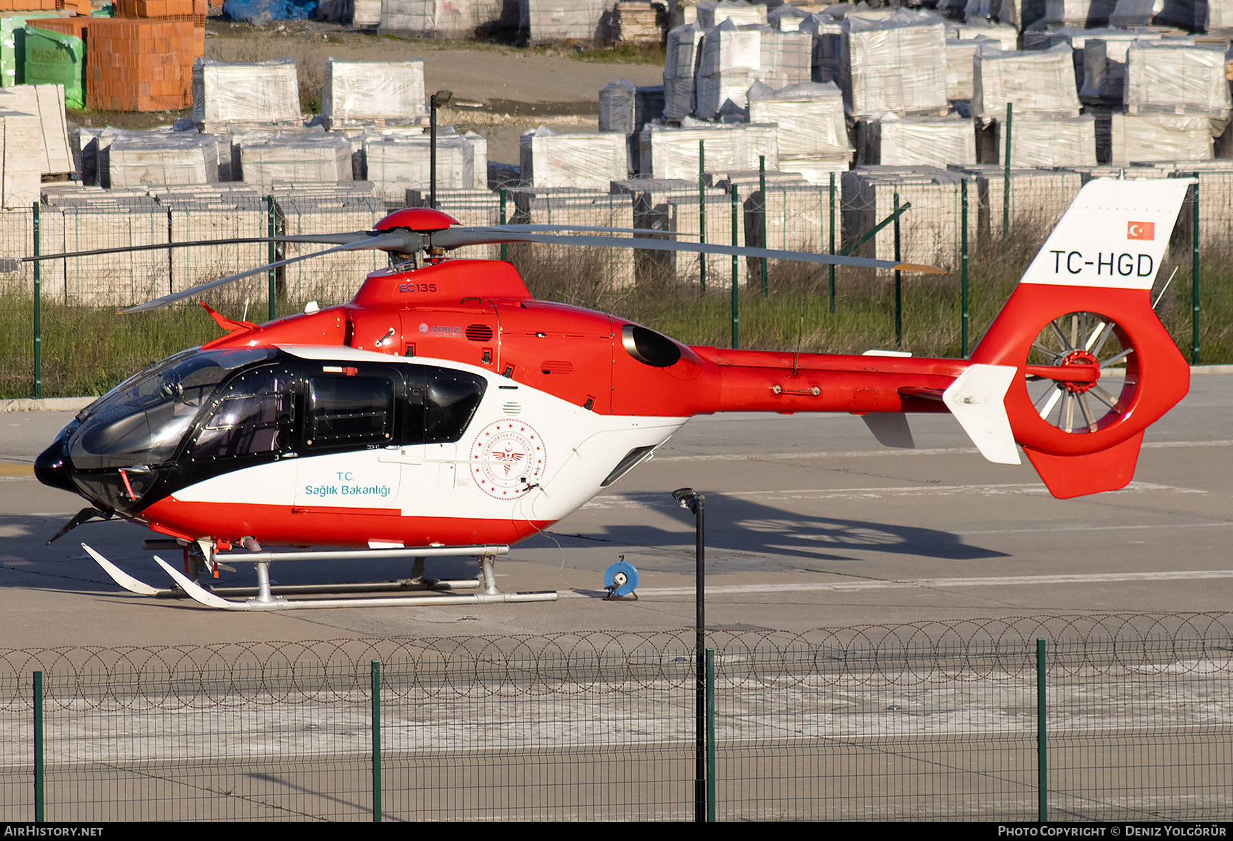 Aircraft Photo of TC-HGD | Eurocopter EC-135P-2+ | T.C. Sağlık Bakanlığı - Republic of Turkey Ministry of Health | AirHistory.net #799651
