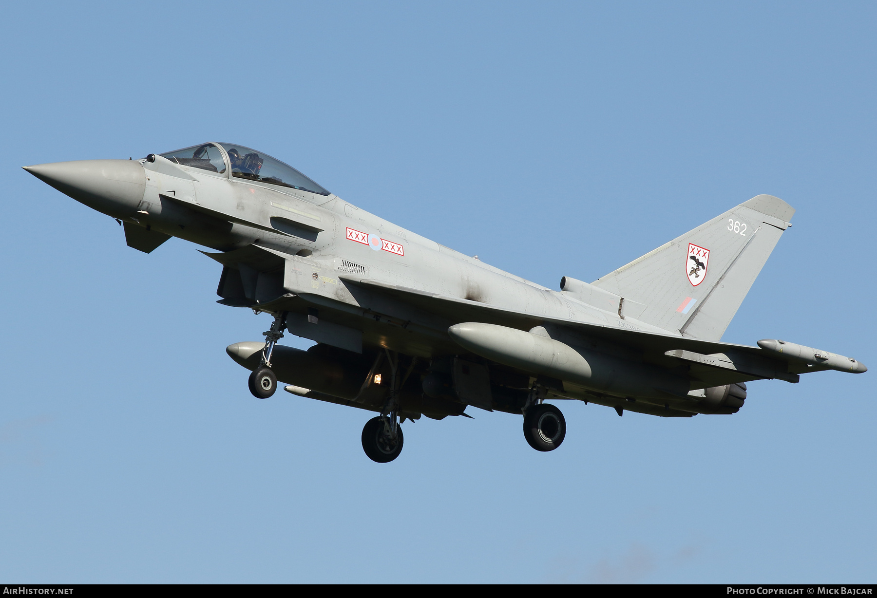 Aircraft Photo of ZK362 | Eurofighter EF-2000 Typhoon FGR4 | UK - Air Force | AirHistory.net #799655