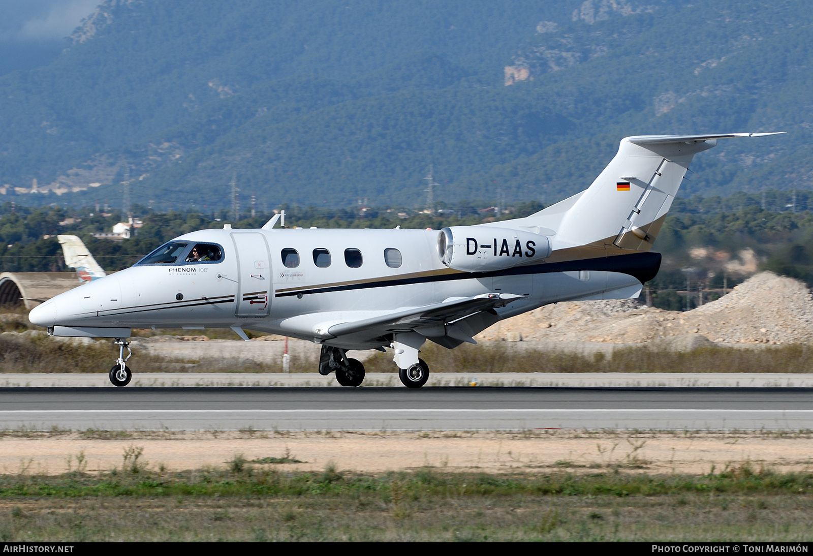Aircraft Photo of D-IAAS | Embraer EMB-500 Phenom 100 | AirHistory.net #799663